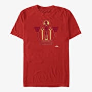 Merch Captain Marvel: Movie - Take Flight Unisex T-Shirt Red