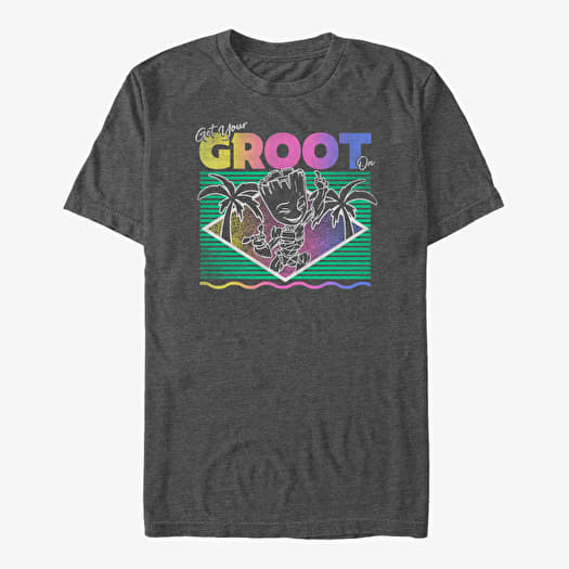 Tričko Merch Marvel GOTG Classic - The Milano Unisex T-Shirt Dark Heather Grey