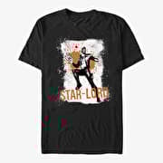 Merch Marvel GOTG Classic - Grungelord Unisex T-Shirt Black