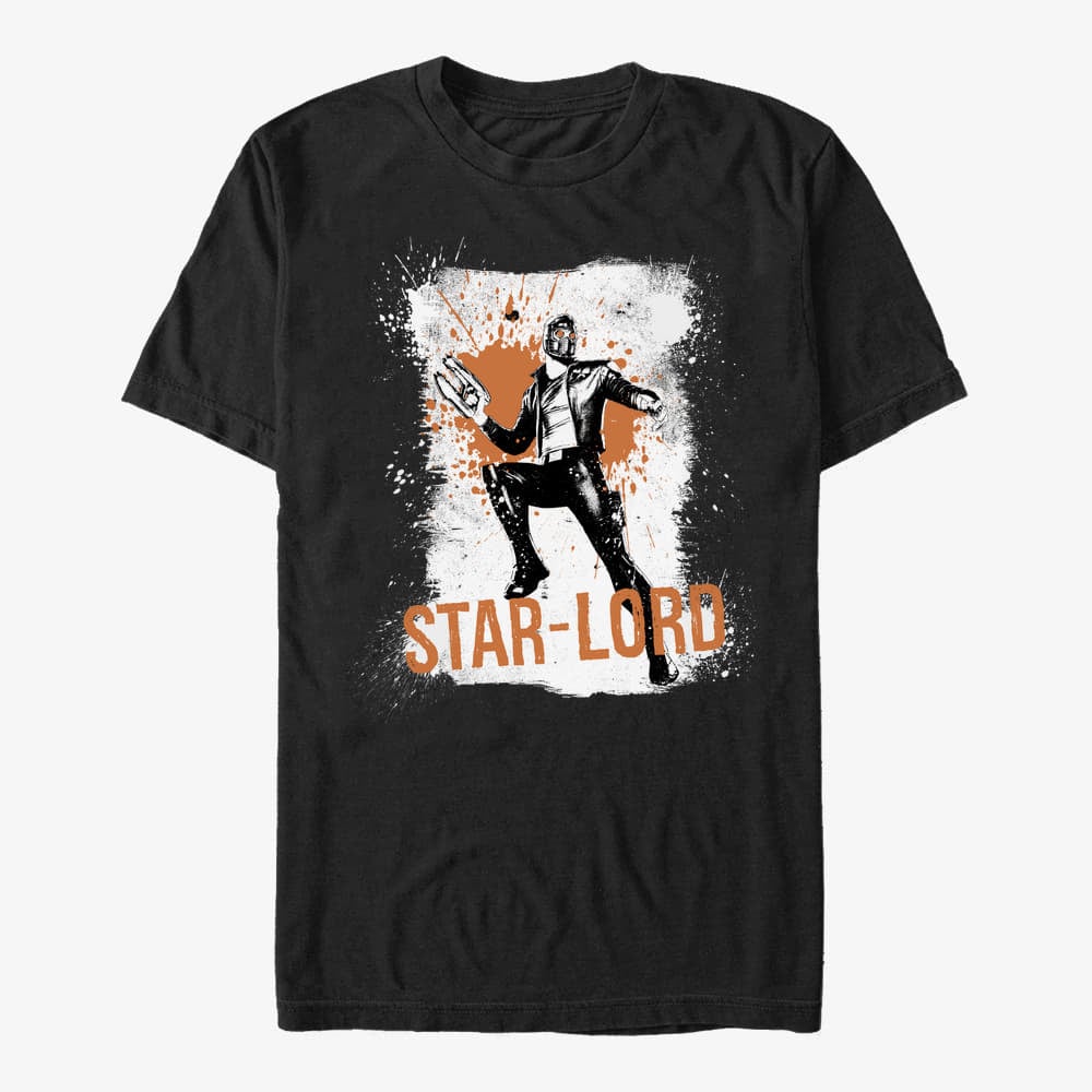 T-särgid Merch Marvel GOTG Classic - Grungelord Unisex T-Shirt Black