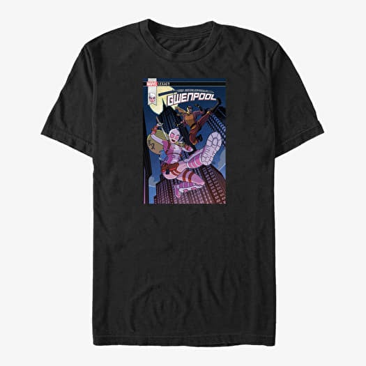 T-shirt Merch Marvel Deadpool - GwenPool JAN18 Unisex T-Shirt Black