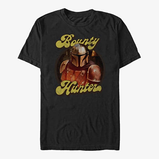 Maglietta Merch Star Wars: The Mandalorian - BOUNTY RETRO Unisex T-Shirt Black