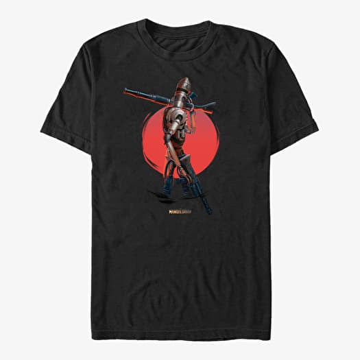 T-shirt Merch Star Wars: The Mandalorian - IG Eleven Unisex T-Shirt Black