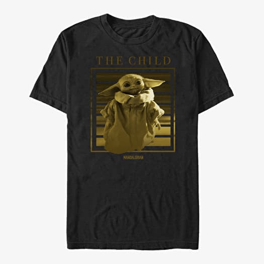 T-shirt Merch Star Wars: The Mandalorian - Golden Child Unisex T-Shirt Black