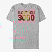 Merch Marvel Avengers Endgame - Love You 3000 Unisex T-Shirt Heather Grey