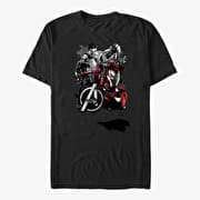 Merch Marvel Avengers: Infinity War - Classic Heroes Unisex T-Shirt Black