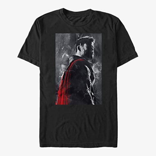 T-shirt Merch Marvel Avengers Endgame - Thor Painted Unisex T-Shirt Black