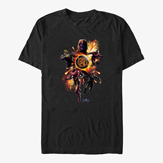 T-shirt Merch Marvel Avengers Endgame - Planet Explosion Unisex T-Shirt Black