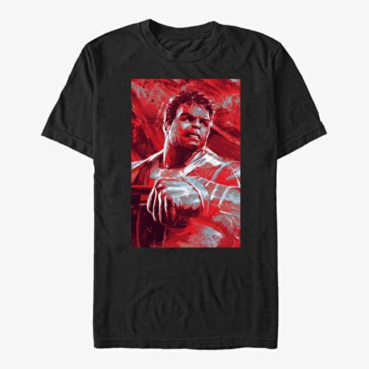 Tričko Merch Marvel Avengers Endgame - Hulk Painted Unisex T-Shirt Black