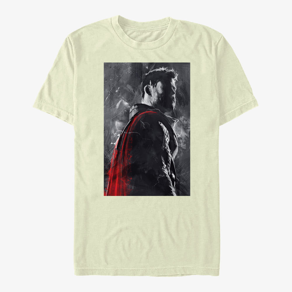 T-shirts Merch Marvel Avengers Endgame - Thor Painted Unisex T-Shirt Natural