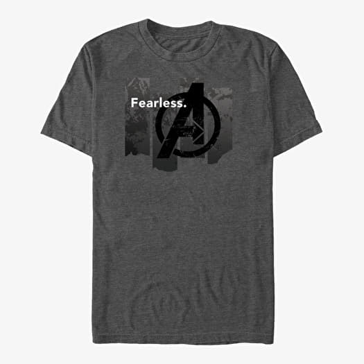 Merch Marvel Avengers Endgame - Fearless Unisex T-Shirt Dark Heather Grey