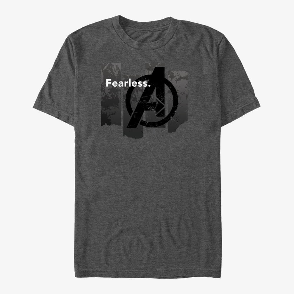 Camisetas Merch Marvel Avengers Endgame - Fearless Unisex T-Shirt Dark Heather Grey