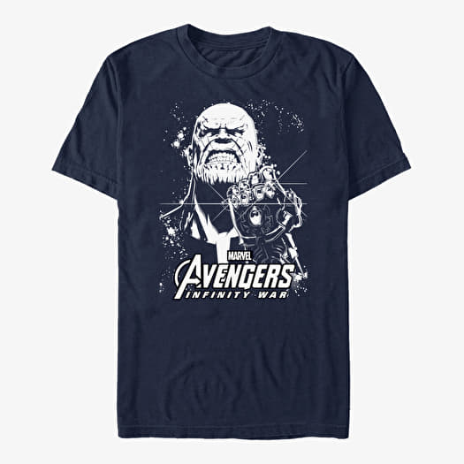 T-shirt Merch Marvel Avengers: Infinity War - Ultimate Force Unisex T-Shirt Navy Blue