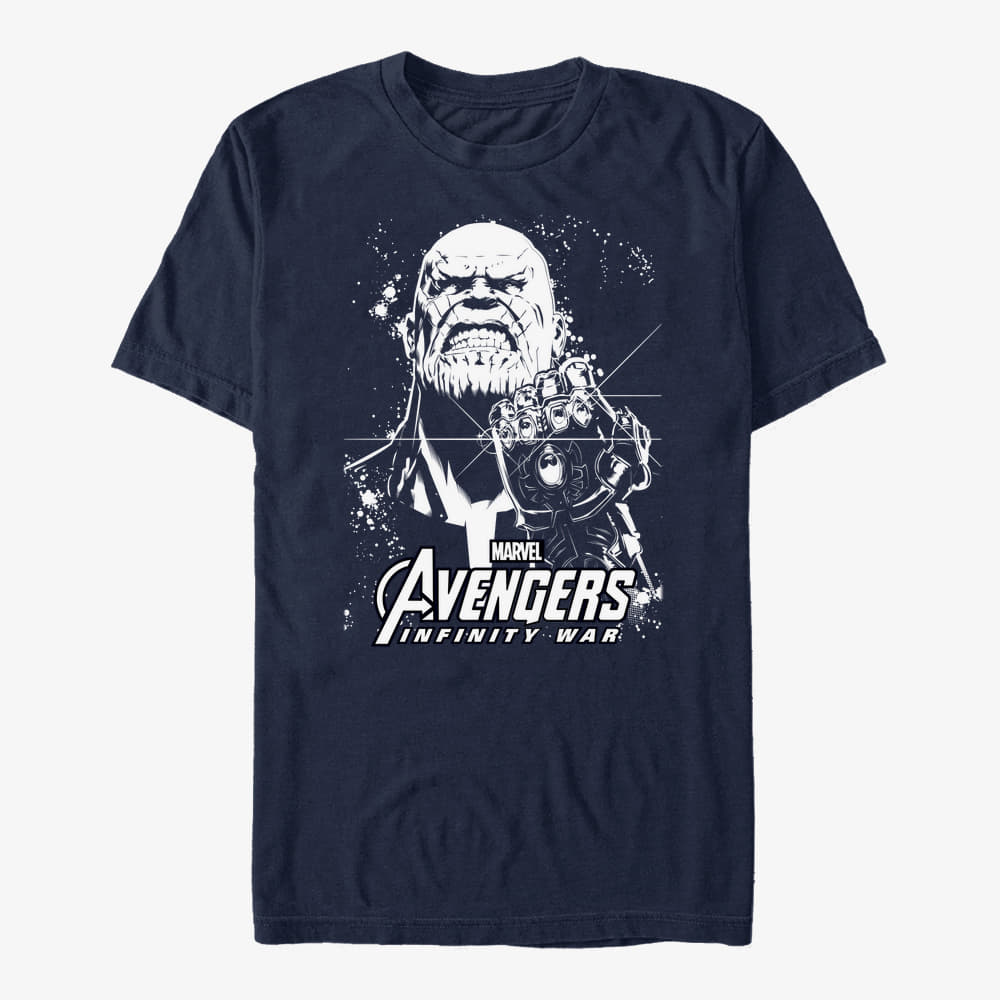 T-Shirts Merch Marvel Avengers: Infinity War - Ultimate Force Unisex T-Shirt Navy Blue