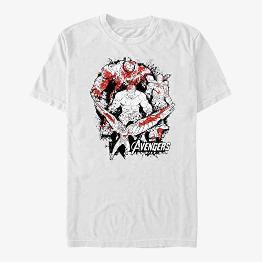 Merch Marvel Avengers: Infinity War - Heavy Hitters Unisex T-Shirt White