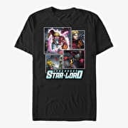 Merch Marvel GOTG Classic - Complex Space Unisex T-Shirt Black