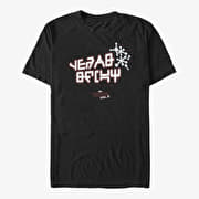 Merch Marvel GOTG 2 - Rocket Lineart Unisex T-Shirt Black