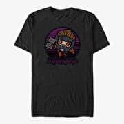 Merch Marvel GOTG 2 - Lord of the Stars Unisex T-Shirt Black