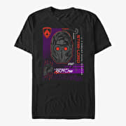 Merch Marvel GOTG Classic - Tape Unisex T-Shirt Black