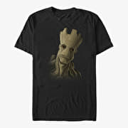 Merch Marvel GOTG 2 - Star Lord Red Unisex T-Shirt Black