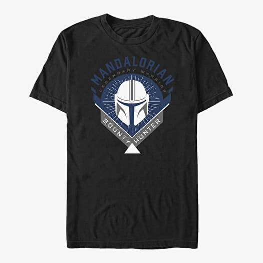 Merch Star Wars: The Mandalorian - Mandalorian Crest Unisex T-Shirt Black