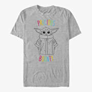 Merch Star Wars: The Mandalorian - Precious Bounty Unisex T-Shirt Heather Grey