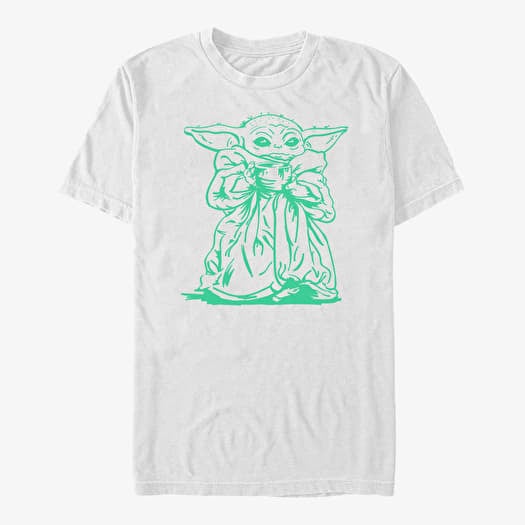 T-shirt Merch Star Wars: The Mandalorian - THE CHILD SKETCH Unisex T-Shirt White