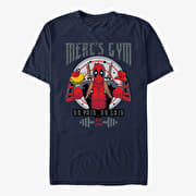 Merch Marvel Deadpool - Deadpools Gym Unisex T-Shirt Navy Blue