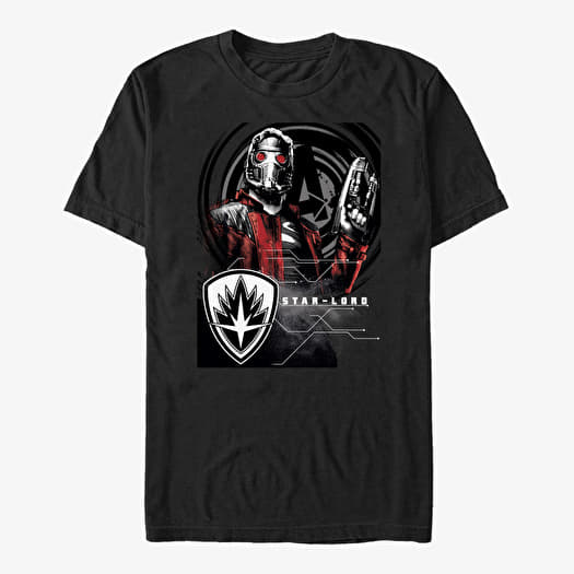 T-shirt Merch Marvel Avengers: Infinity War - Quill Blaster Unisex T-Shirt Black