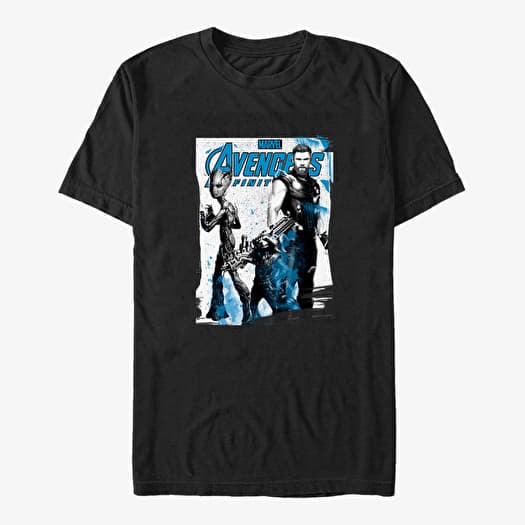 T-shirt Merch Marvel Avengers: Infinity War - Strong Three Unisex T-Shirt Black