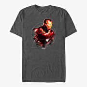 Merch Marvel Avengers Endgame - Iron Hero Unisex T-Shirt Dark Heather Grey