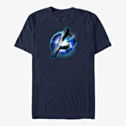 Merch Marvel Avengers Endgame - Tech Logo Unisex T-Shirt Navy Blue