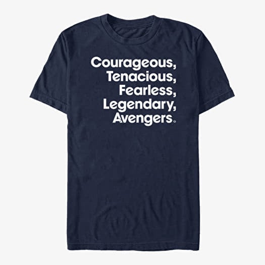 T-shirt Merch Marvel Avengers Endgame - Name List Unisex T-Shirt Navy Blue