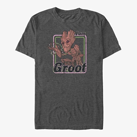 Camiseta Merch Marvel GOTG 2 - Guardians Wall Unisex T-Shirt Dark Heather Grey