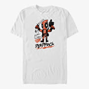 Merch Marvel Deadpool - Deadpool Dad Unisex T-Shirt White