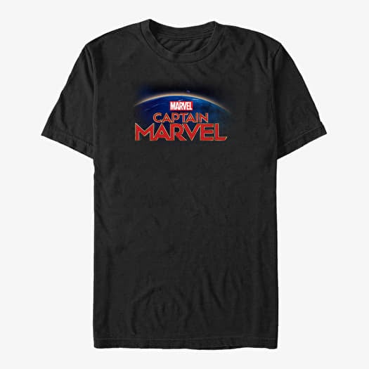 T-shirt Merch Captain Marvel: Movie - Marvel World Unisex T-Shirt Black