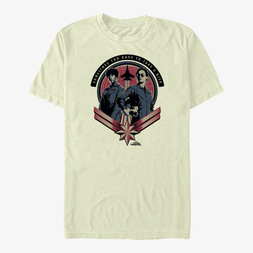 Тениски Merch Captain Marvel: Movie - Fly Girls Unisex T-Shirt Natural