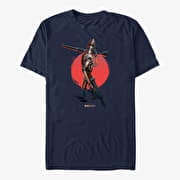 Merch Star Wars: The Mandalorian - IG Eleven Unisex T-Shirt Navy Blue