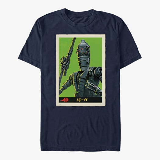 T-shirt Merch Star Wars: The Mandalorian - IG Poster Unisex T-Shirt Navy Blue