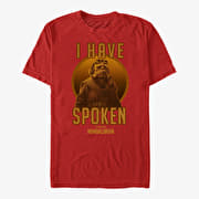 Merch Star Wars: The Mandalorian - Kuill Has Spoken Unisex T-Shirt Red