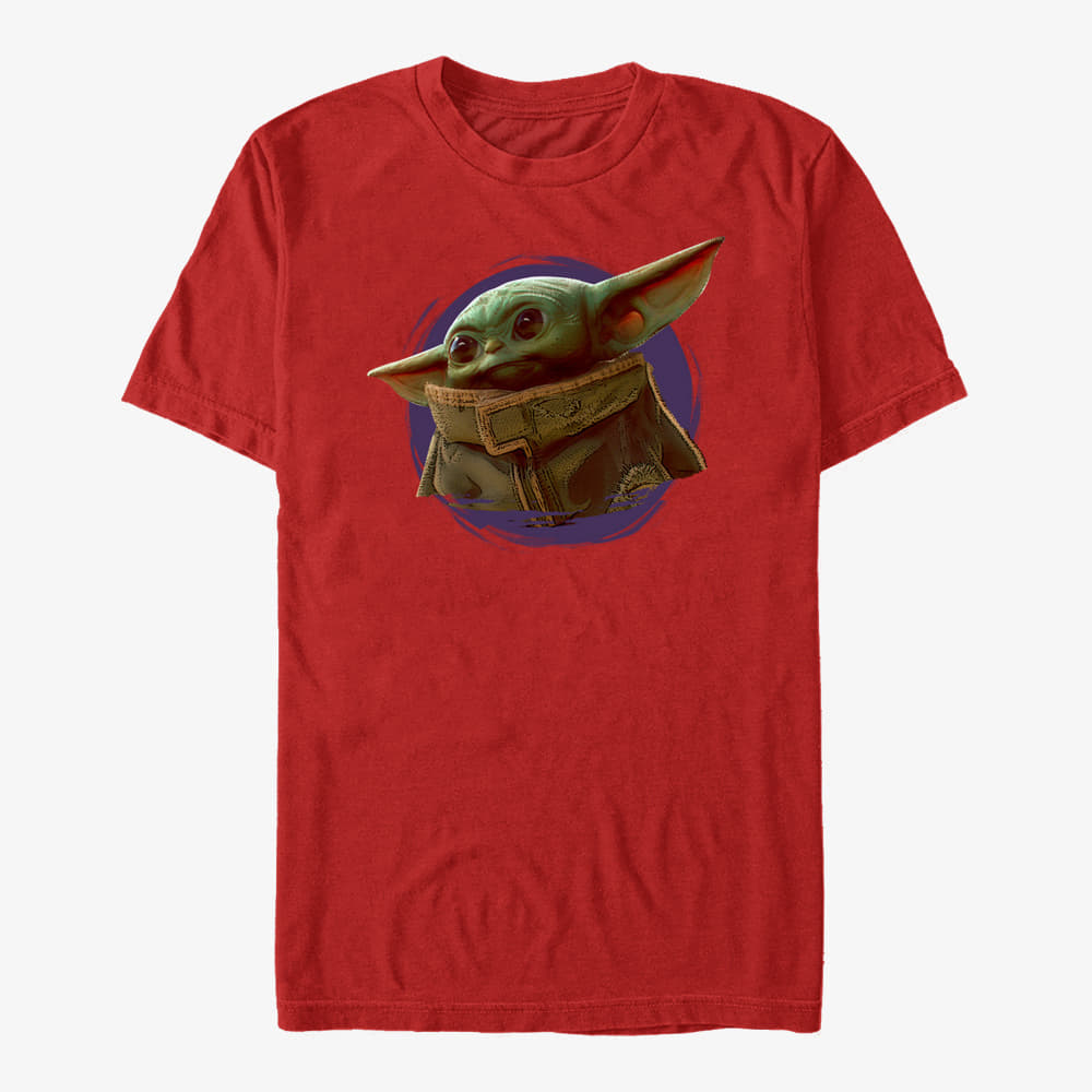 Pólók Merch Star Wars: Classic - Orange Ball Unisex T-Shirt Red