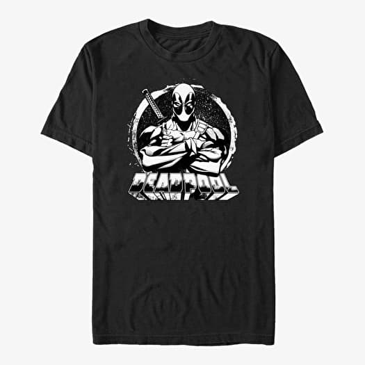Tričko Merch Marvel Deadpool - For Hire Unisex T-Shirt Black