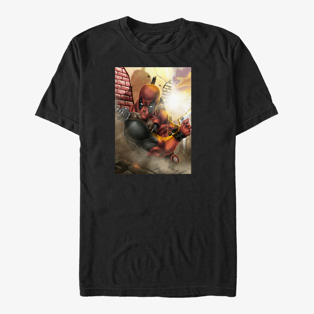 T-shirts Merch Marvel Deadpool - Deadpool Unisex T-Shirt Black