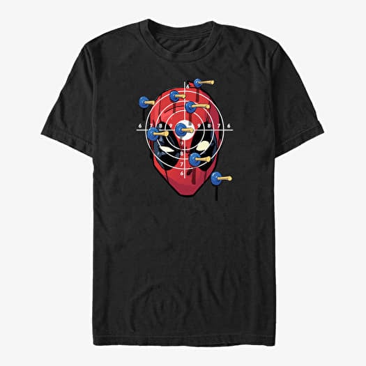 T-shirt Merch Marvel Deadpool - Target Practice Unisex T-Shirt Black