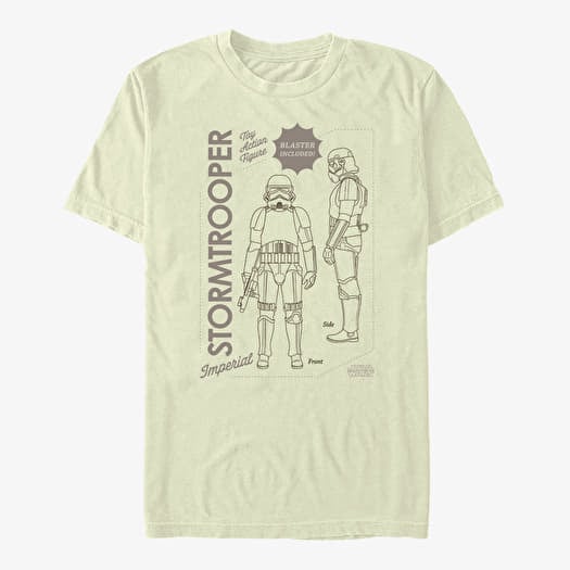 Camiseta Merch Star Wars: The Mandalorian - Trooper Poster Unisex T-Shirt Natural
