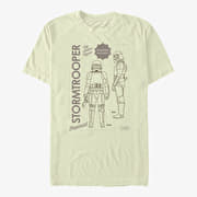 Merch Star Wars: The Mandalorian - Trooper Poster Unisex T-Shirt Natural