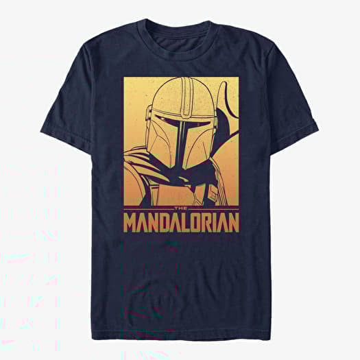 Merch Star Wars: The Mandalorian - Mando Way Unisex T-Shirt Navy Blue