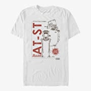 Merch Star Wars: The Mandalorian - AT-ST Unisex T-Shirt White