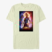 Merch Captain Marvel: Movie - Marvel Poster Unisex T-Shirt Natural