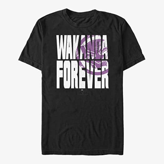 Majica Merch Marvel Black Panther: Movie - Wakanda Stands Unisex T-Shirt Black
